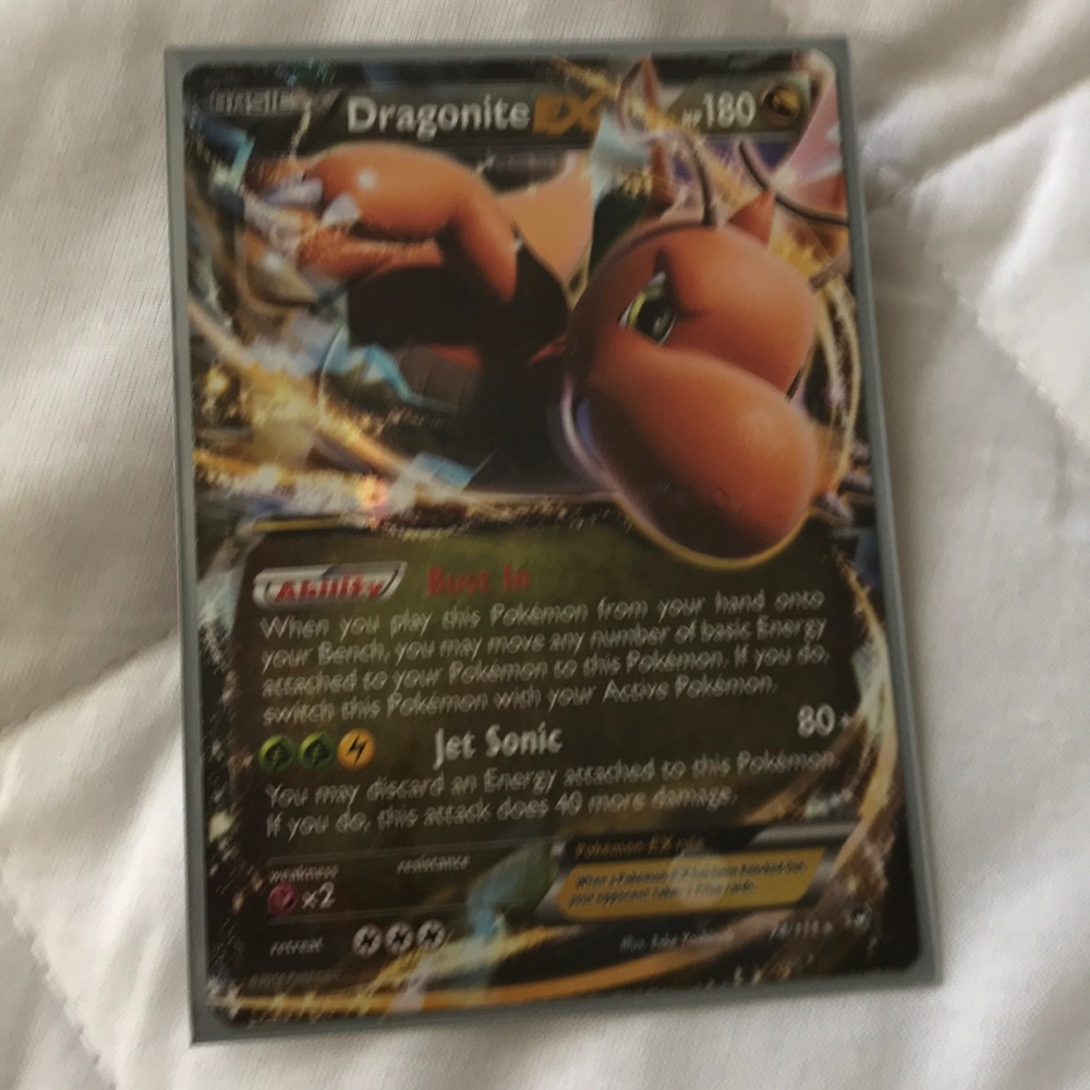 Dragonite Ex Pokémon Card